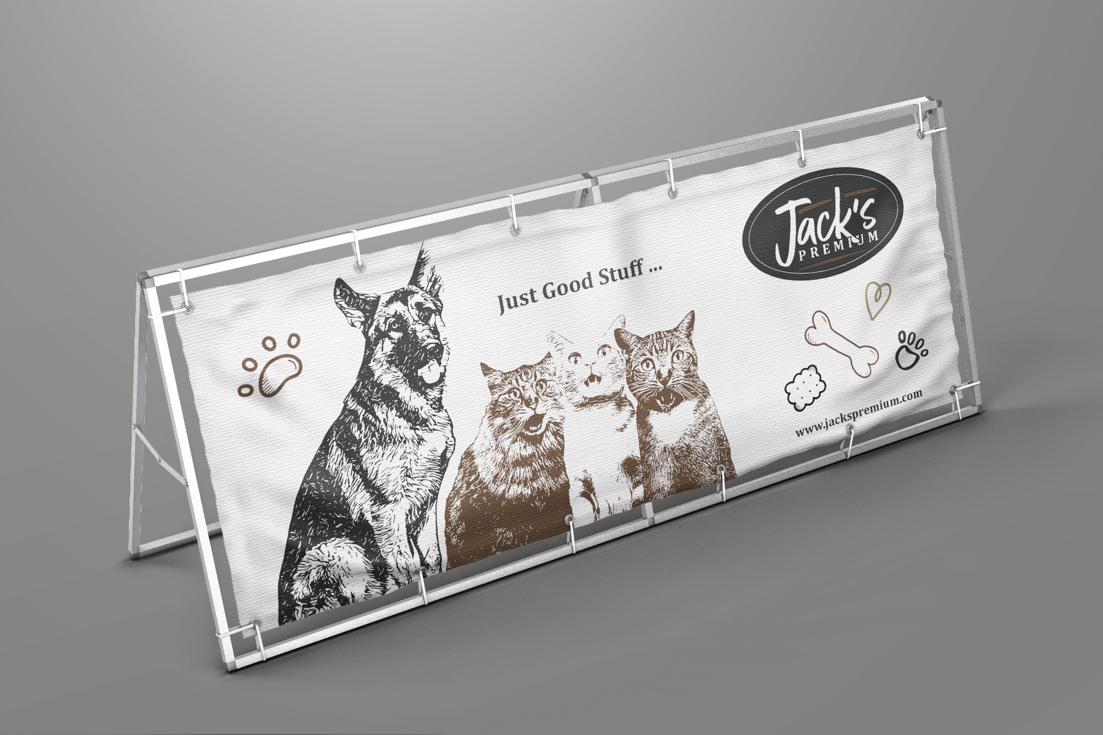 Poster Design by cristinaDPI for Jack's Premium | Design #35048818