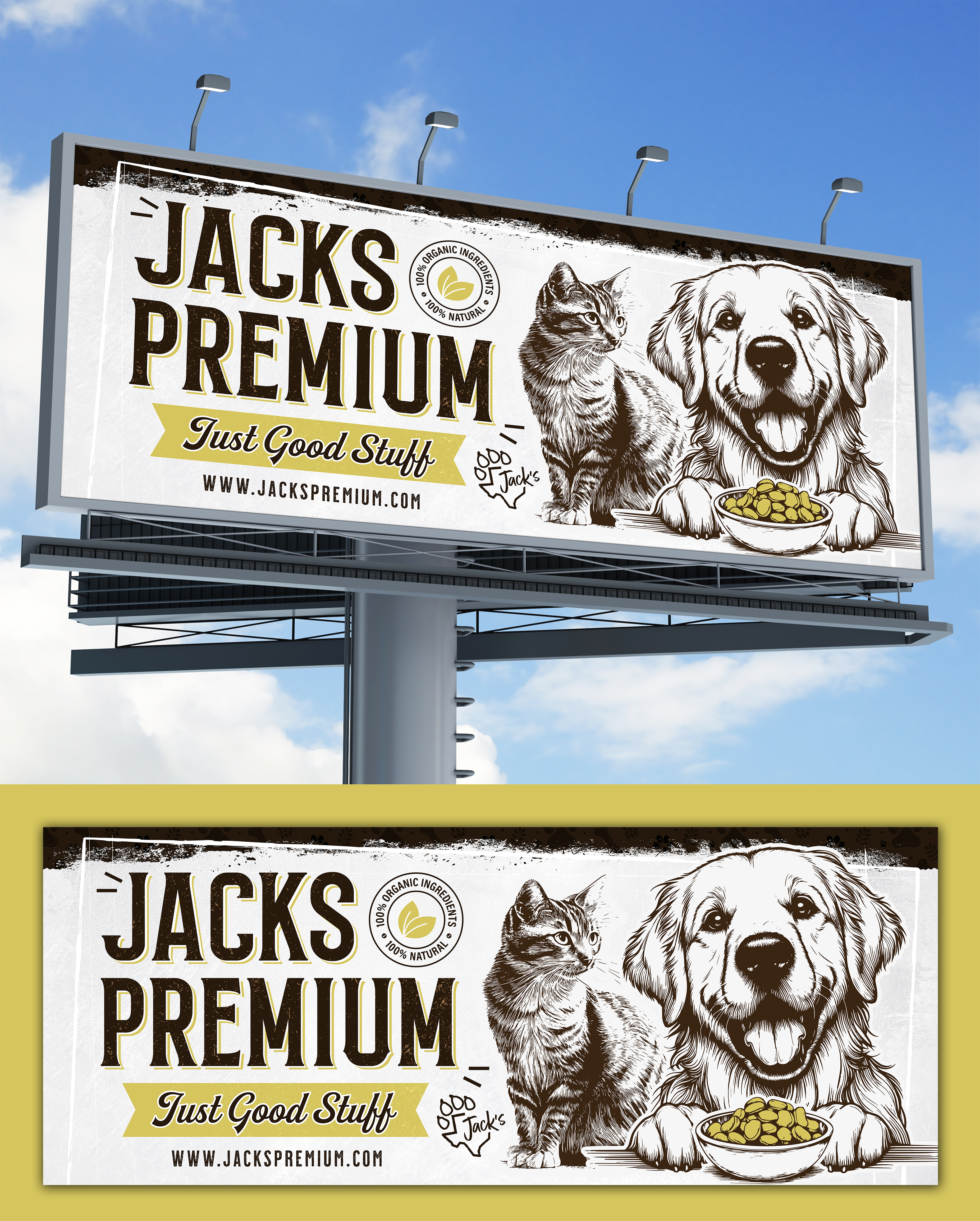 Poster Design by SAI DESIGNS for Jack's Premium | Design #35043520