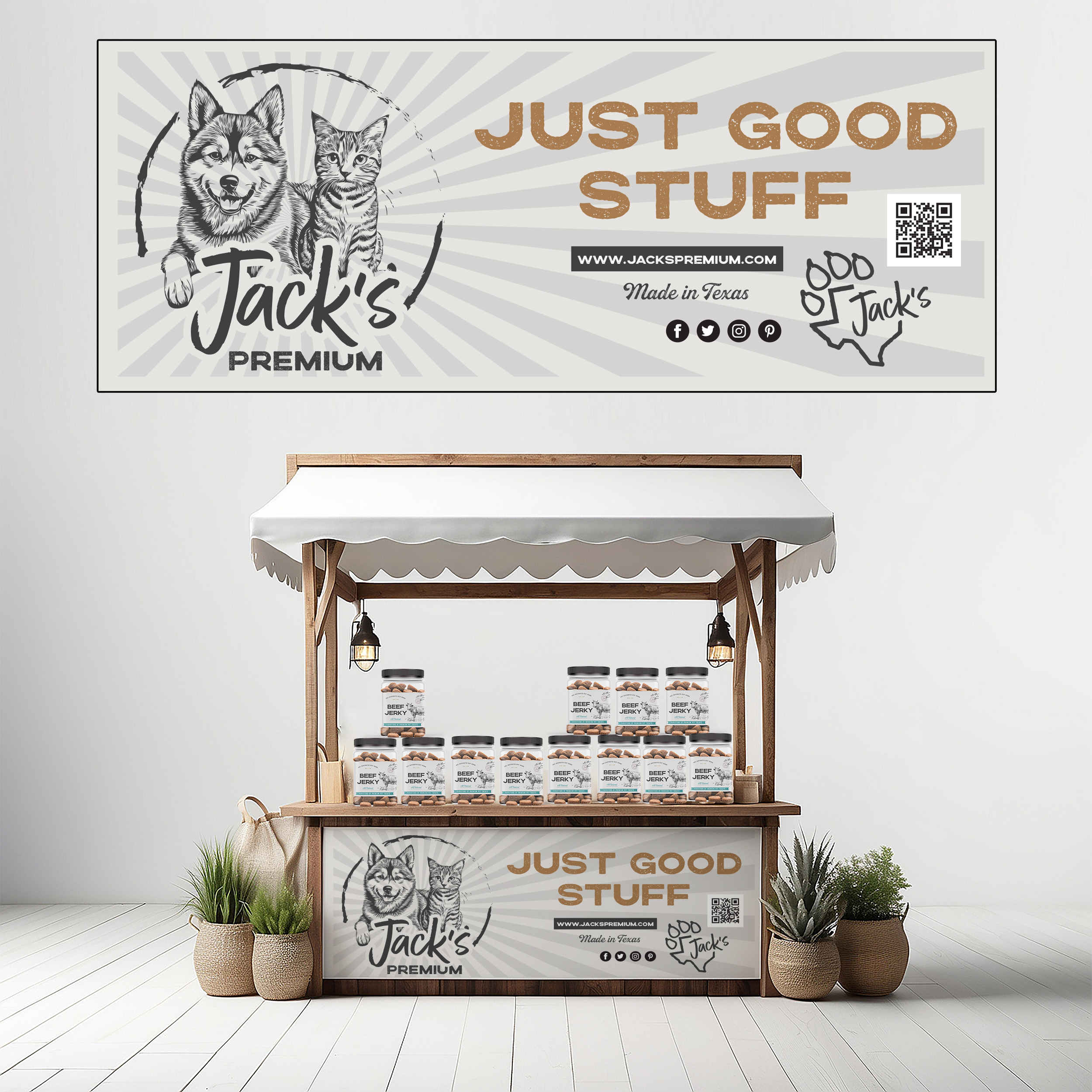Poster Design by Krasimira Georgieva for Jack's Premium | Design #35044103