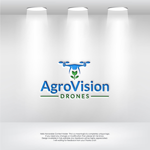 Diseño de Logo por LogoEon para AgroVision Drones | Diseño: #35041305