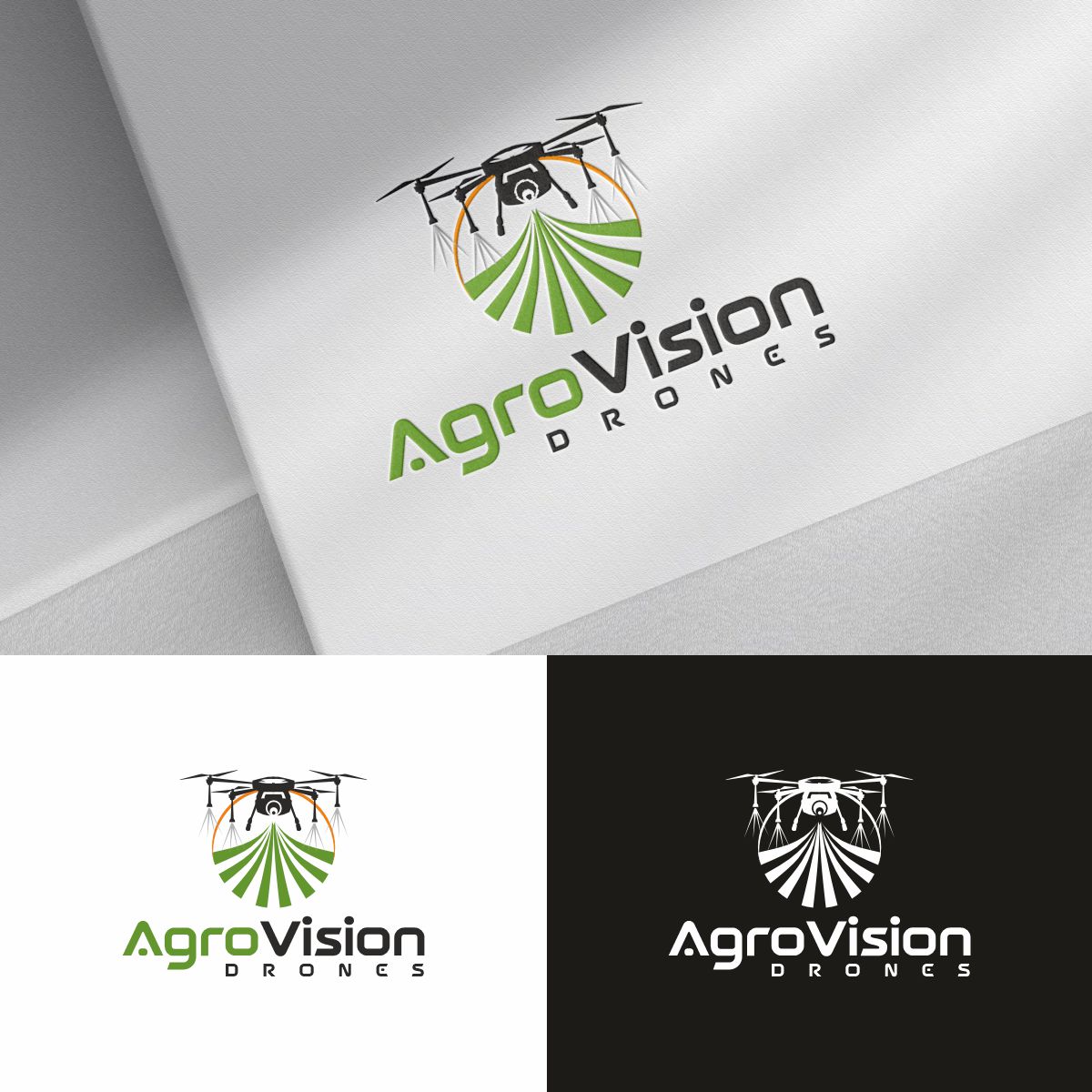 Logo Design by Fortmindz for AgroVision Drones | Design #35042567