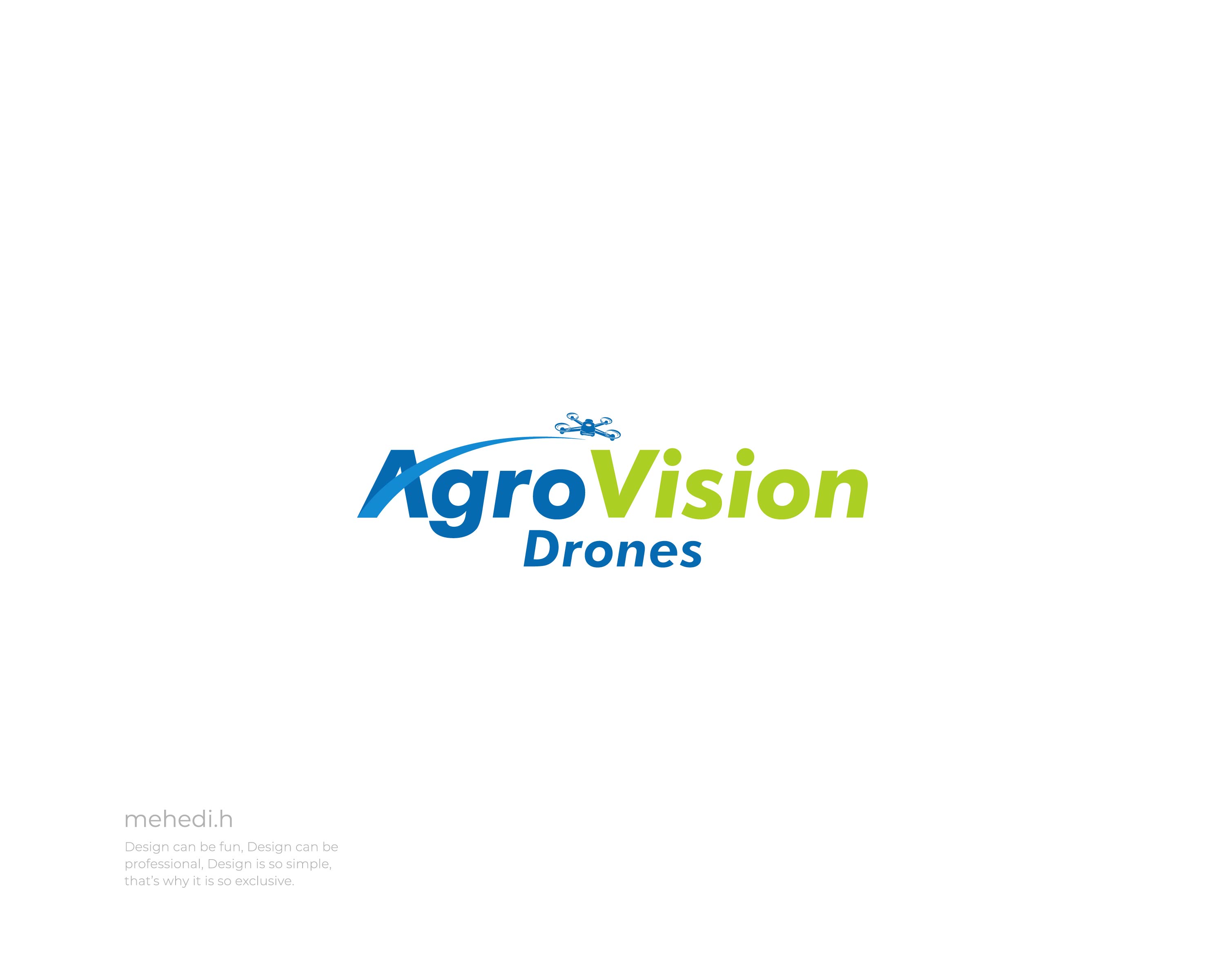 Logo Design by mehedi.h for AgroVision Drones | Design #35043541