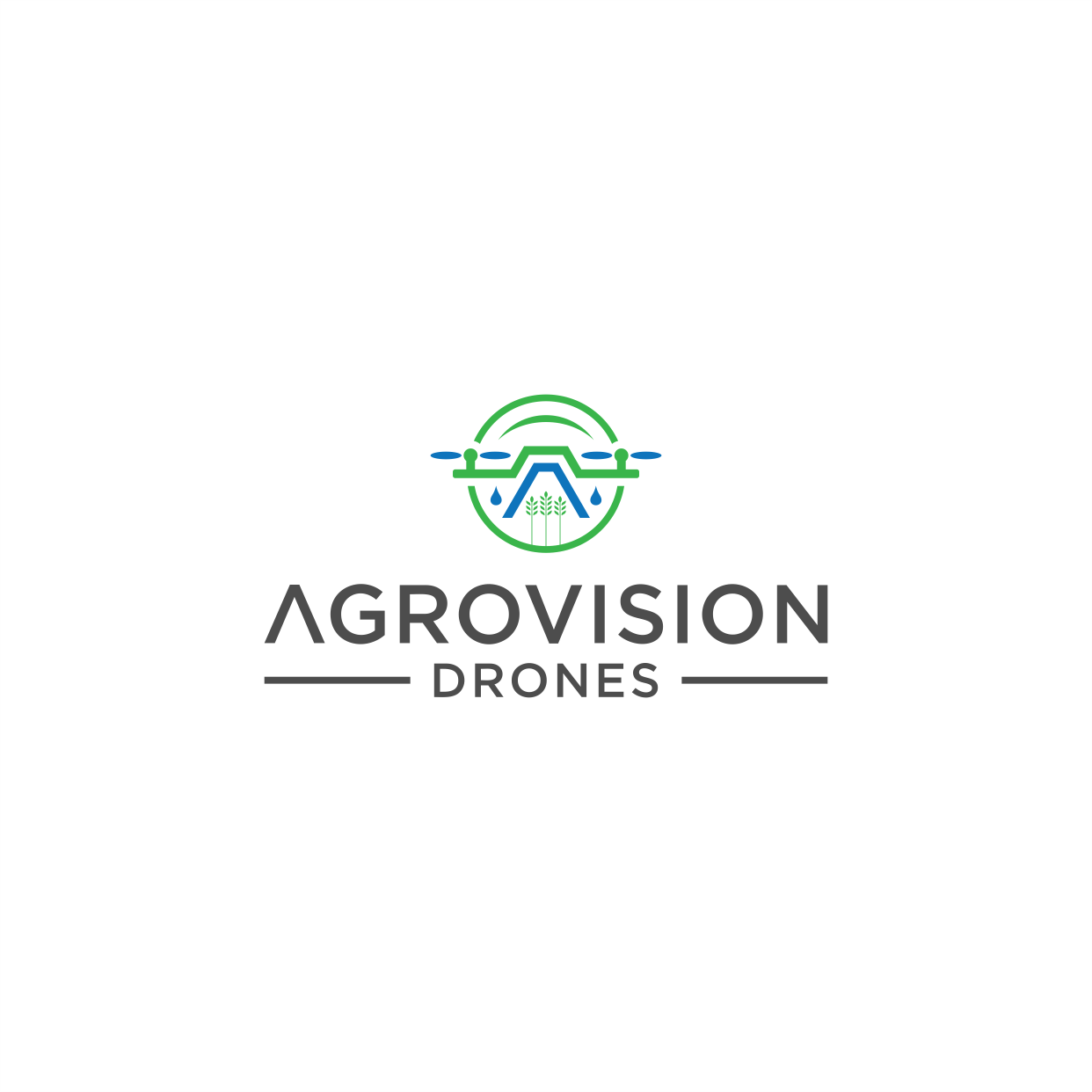 Diseño de Logo por Kaze56 para AgroVision Drones | Diseño #35043180