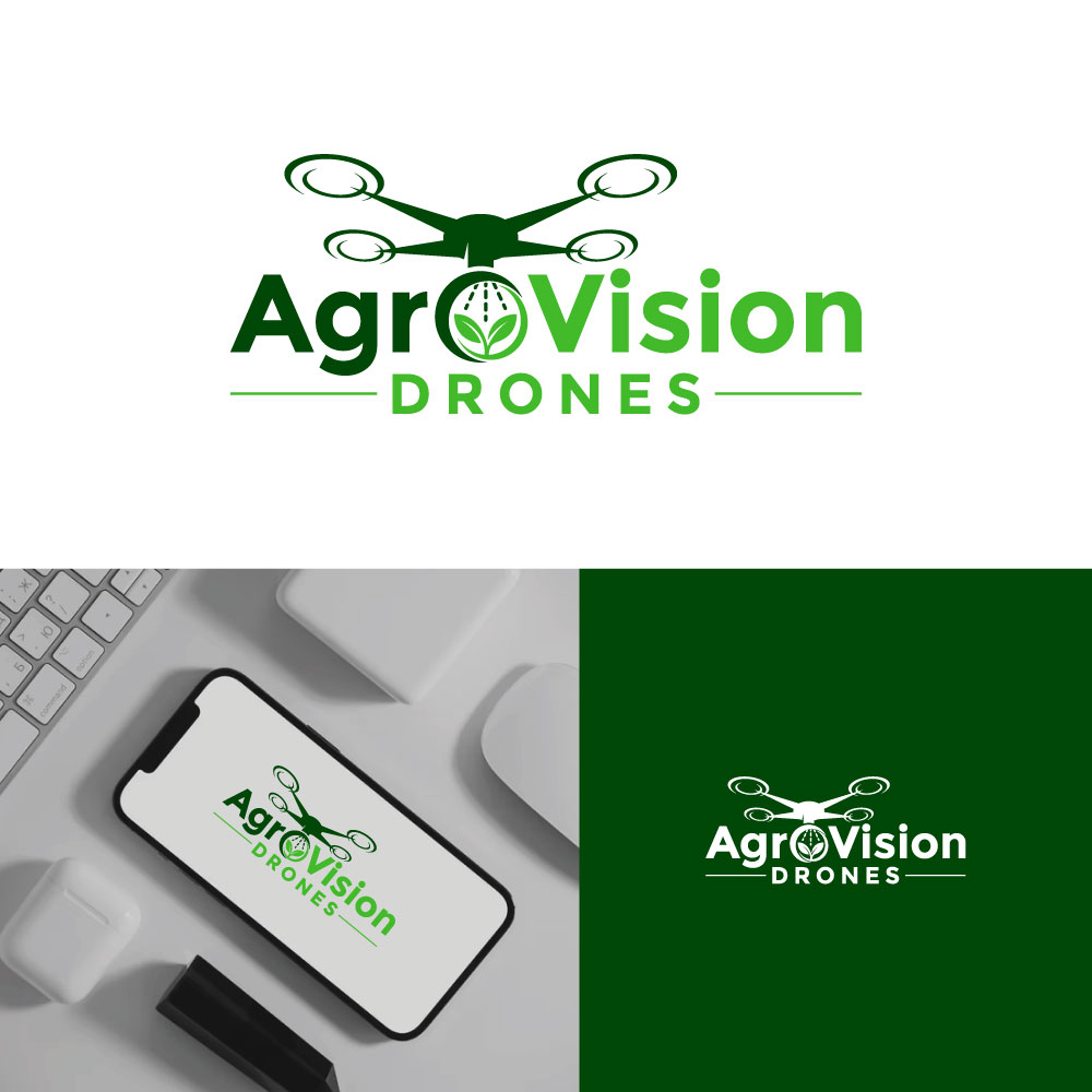 Diseño de Logo por Krold IT Solutions para AgroVision Drones | Diseño #35043849
