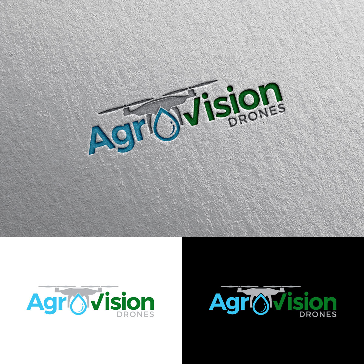 Diseño de Logo por Alex Henry para AgroVision Drones | Diseño #35041229