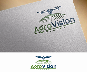 Diseño de Logo por S5 para AgroVision Drones | Diseño: #35045674