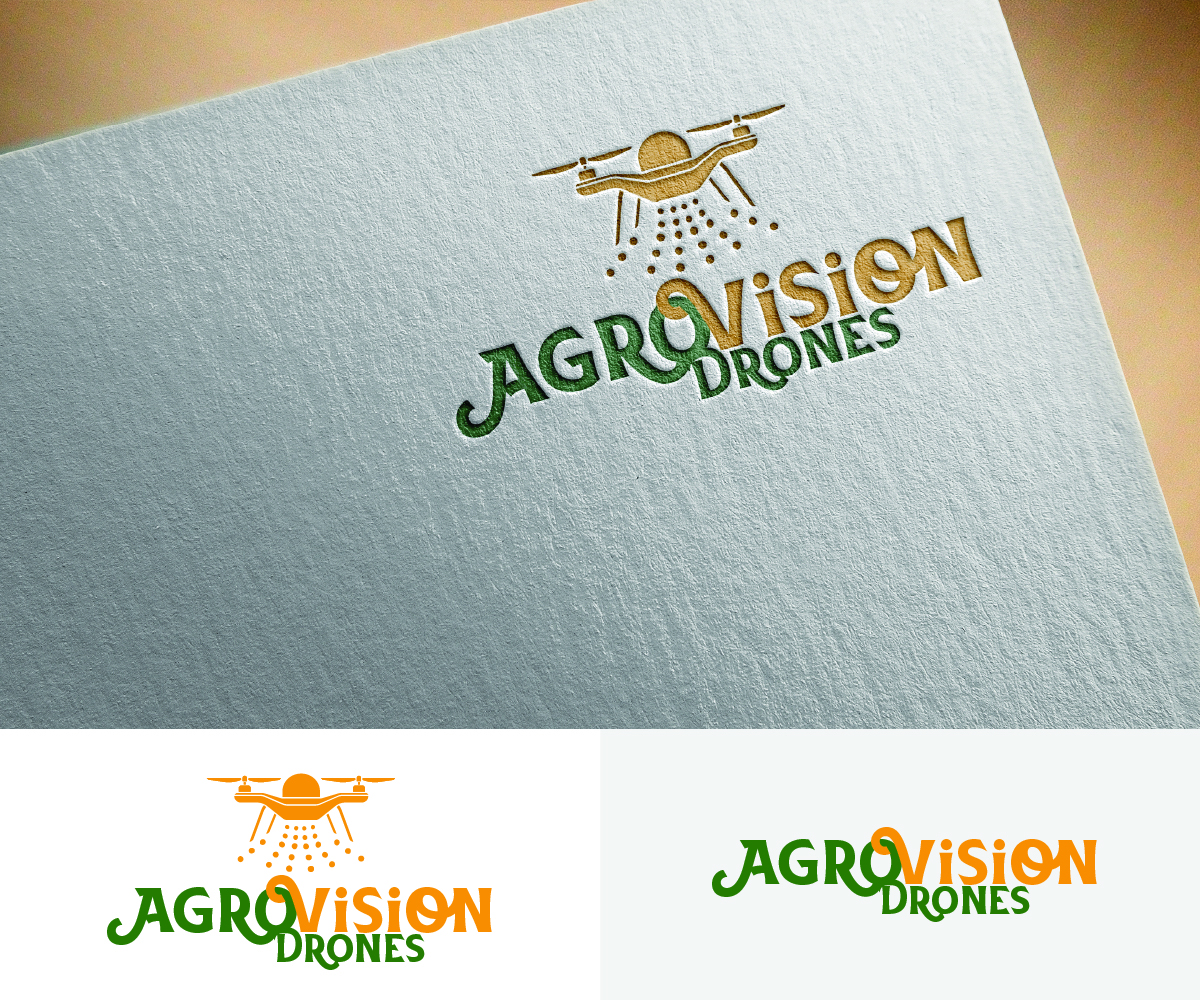 Diseño de Logo por S5 para AgroVision Drones | Diseño #35045902