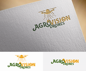Diseño de Logo por S5 para AgroVision Drones | Diseño: #35045902