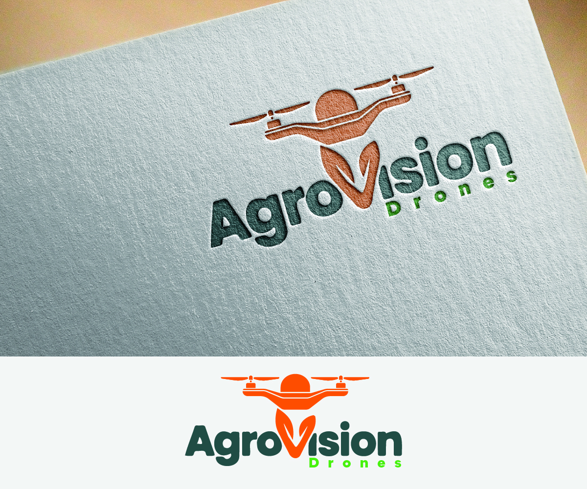 Diseño de Logo por S5 para AgroVision Drones | Diseño #35045931