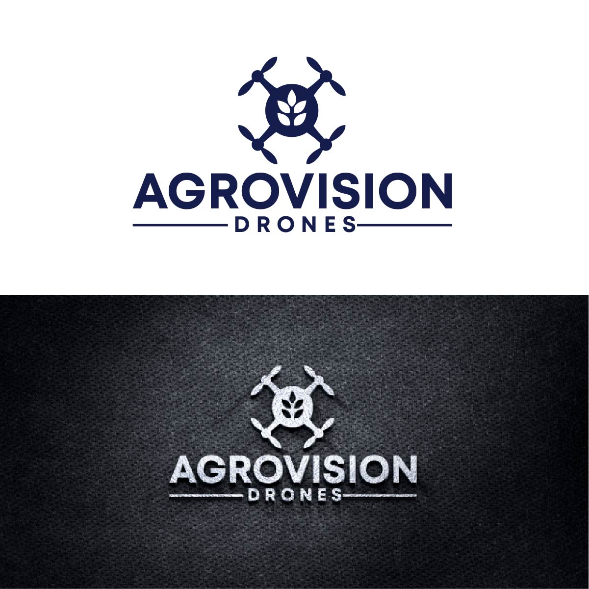 Diseño de Logo por fly  design para AgroVision Drones | Diseño #35060323