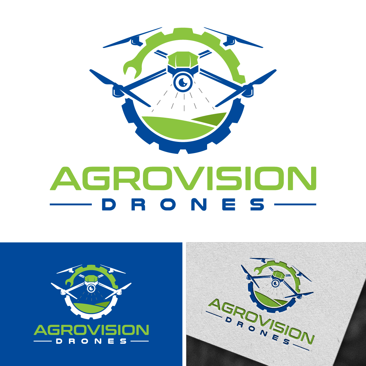 Diseño de Logo por DesignLima para AgroVision Drones | Diseño #35043910