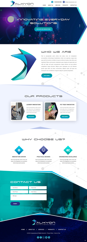 Web Design by pb for this project | Design: #35049894