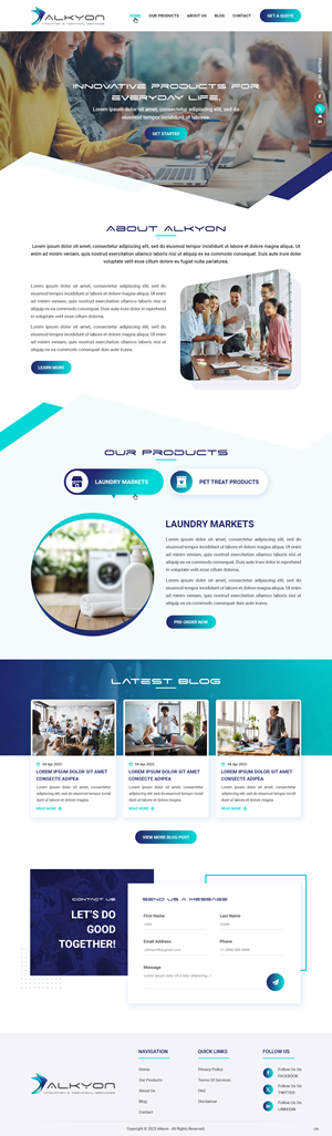 Web Design by pb for this project | Design: #35049897