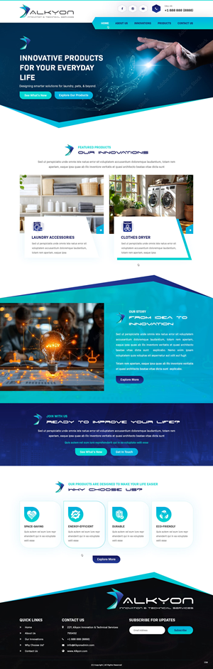 Web Design by pb for this project | Design: #35049904
