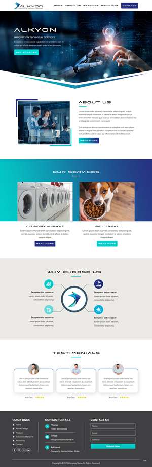 Web Design by pb for this project | Design: #35049906