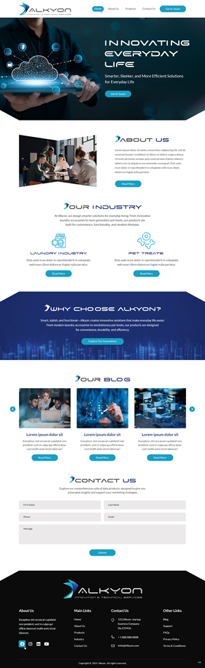 Web Design by pb for this project | Design: #35049907