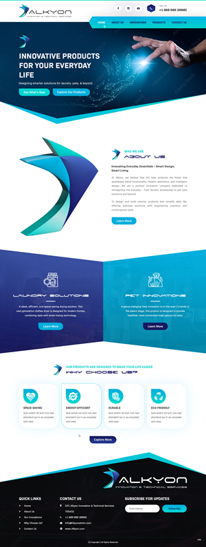 Web Design by pb for this project | Design: #35055665