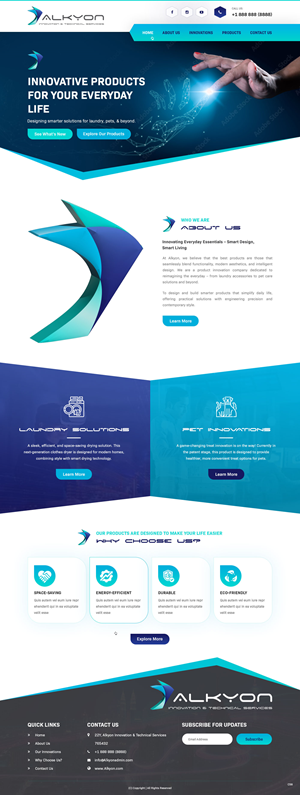 Web Design by pb for this project | Design: #35071312