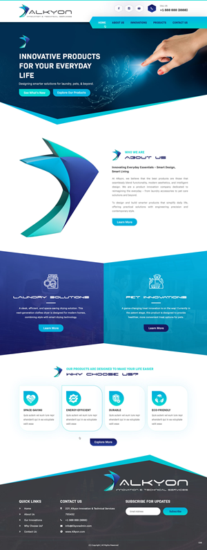 Web Design by pb for this project | Design: #35077817