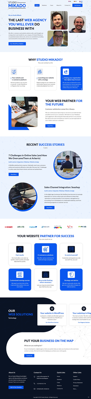 Web Design by pb for this project | Design: #35049945