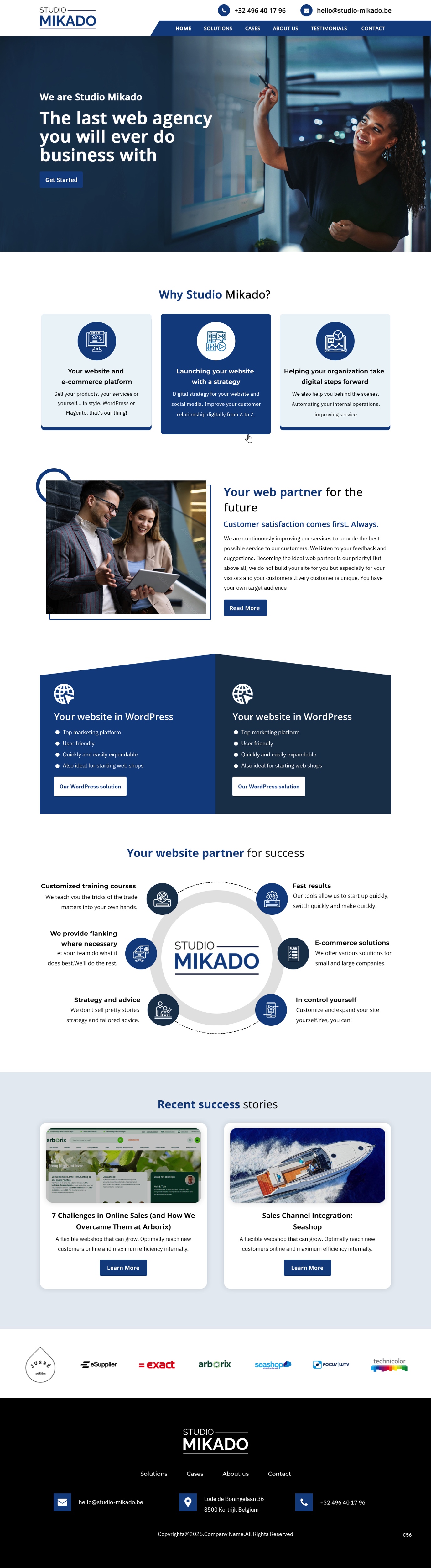Web Design by pb for this project | Design #35049948