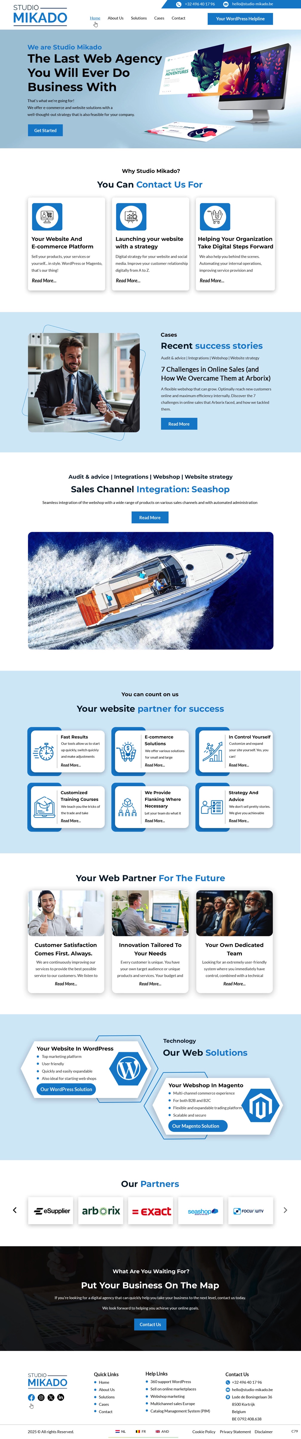 Web Design by pb for this project | Design #35049954
