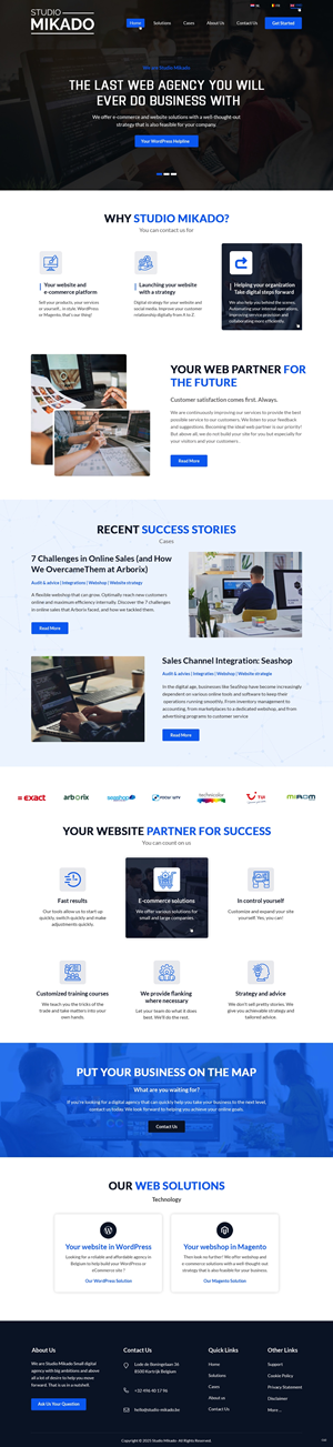 Web Design by pb for this project | Design: #35055633