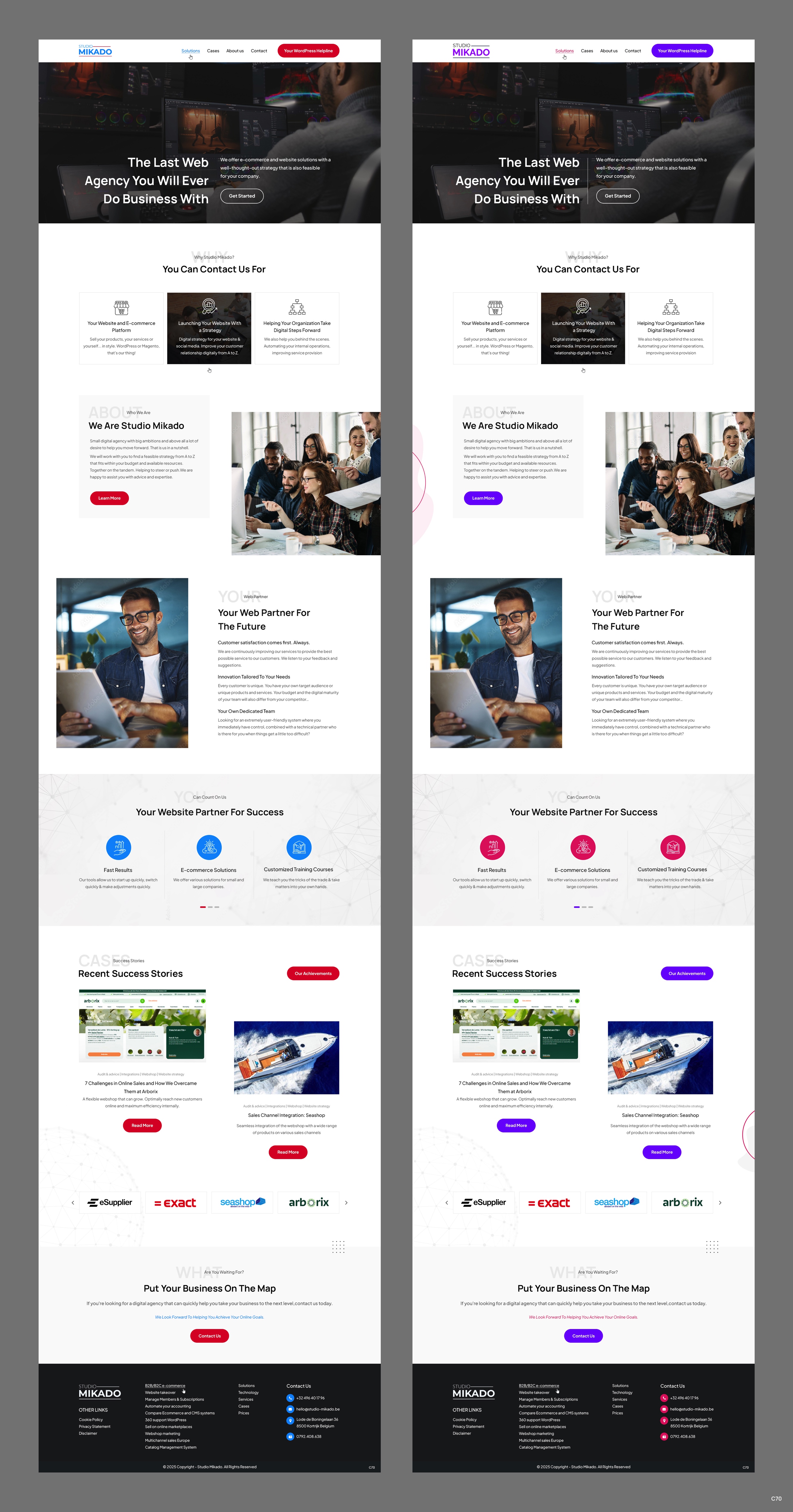 Web Design par pb pour ce projet | Design #35055636