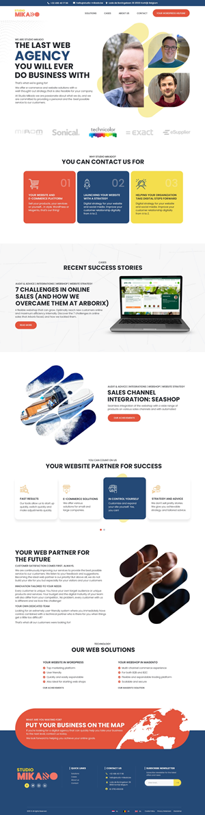 Web Design by nzdesigners for this project | Design #35092427