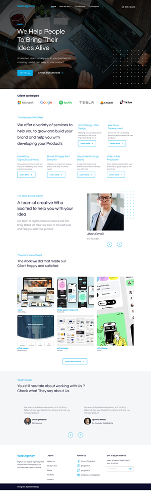 Web Design by khizar_911 for this project | Design #35049148
