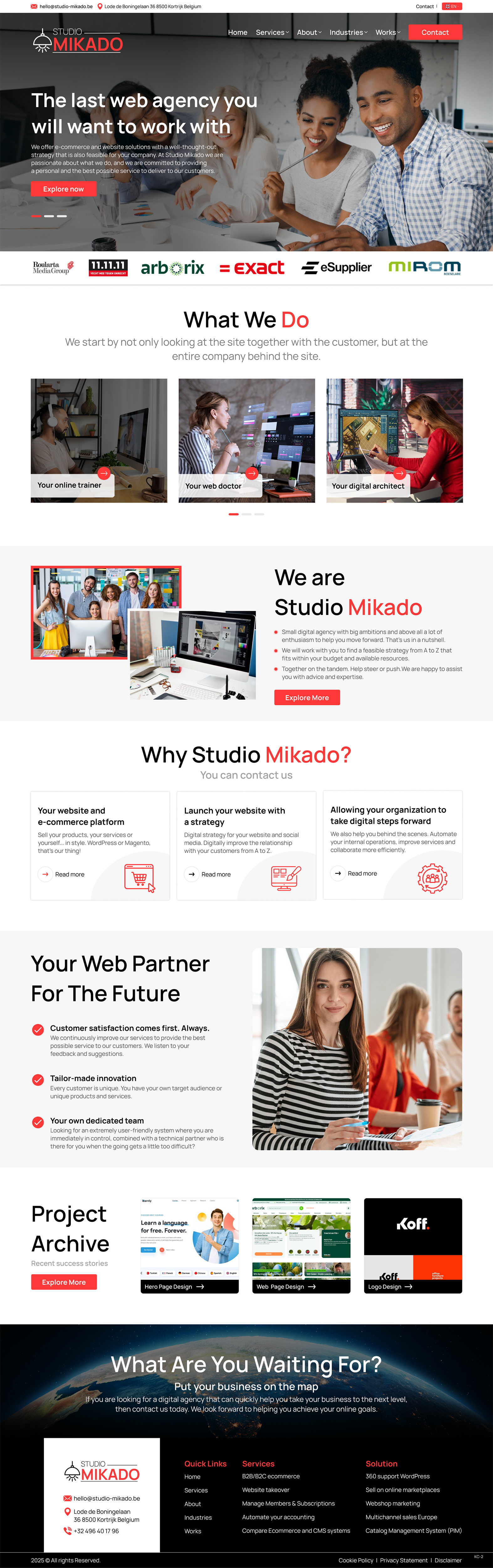 Web Design by Creative Slices for this project | Design #35070428
