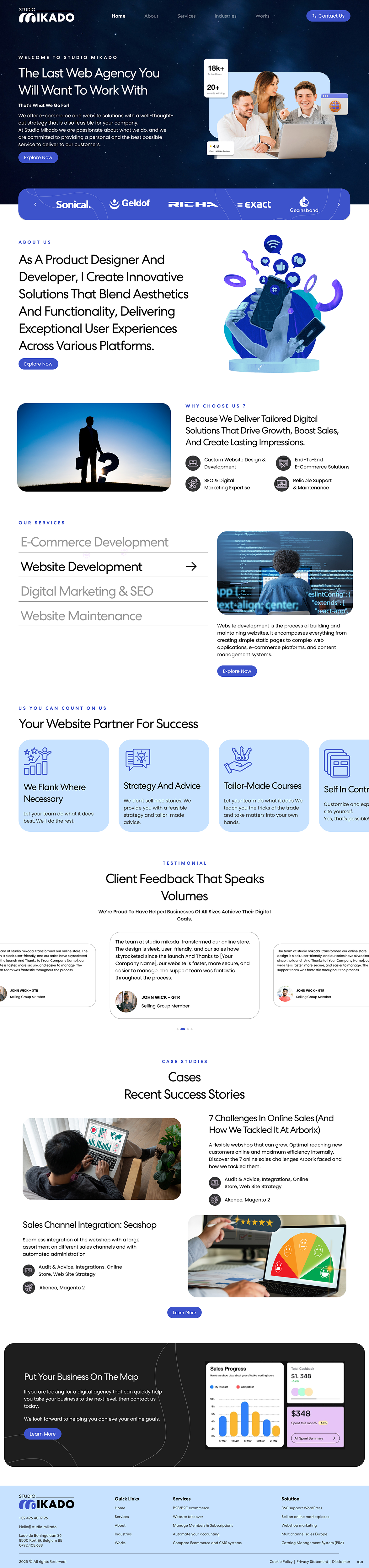 Web-Design von Creative Slices für dieses Projekt | Design #35077865