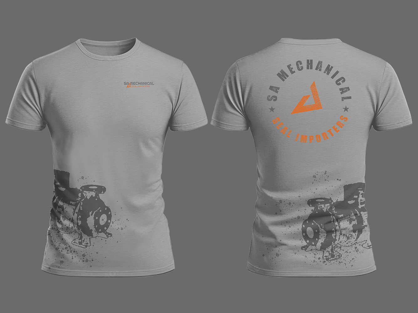 T-shirt Design by shemulss for sa mechanical seal importer pe | Design #35048895