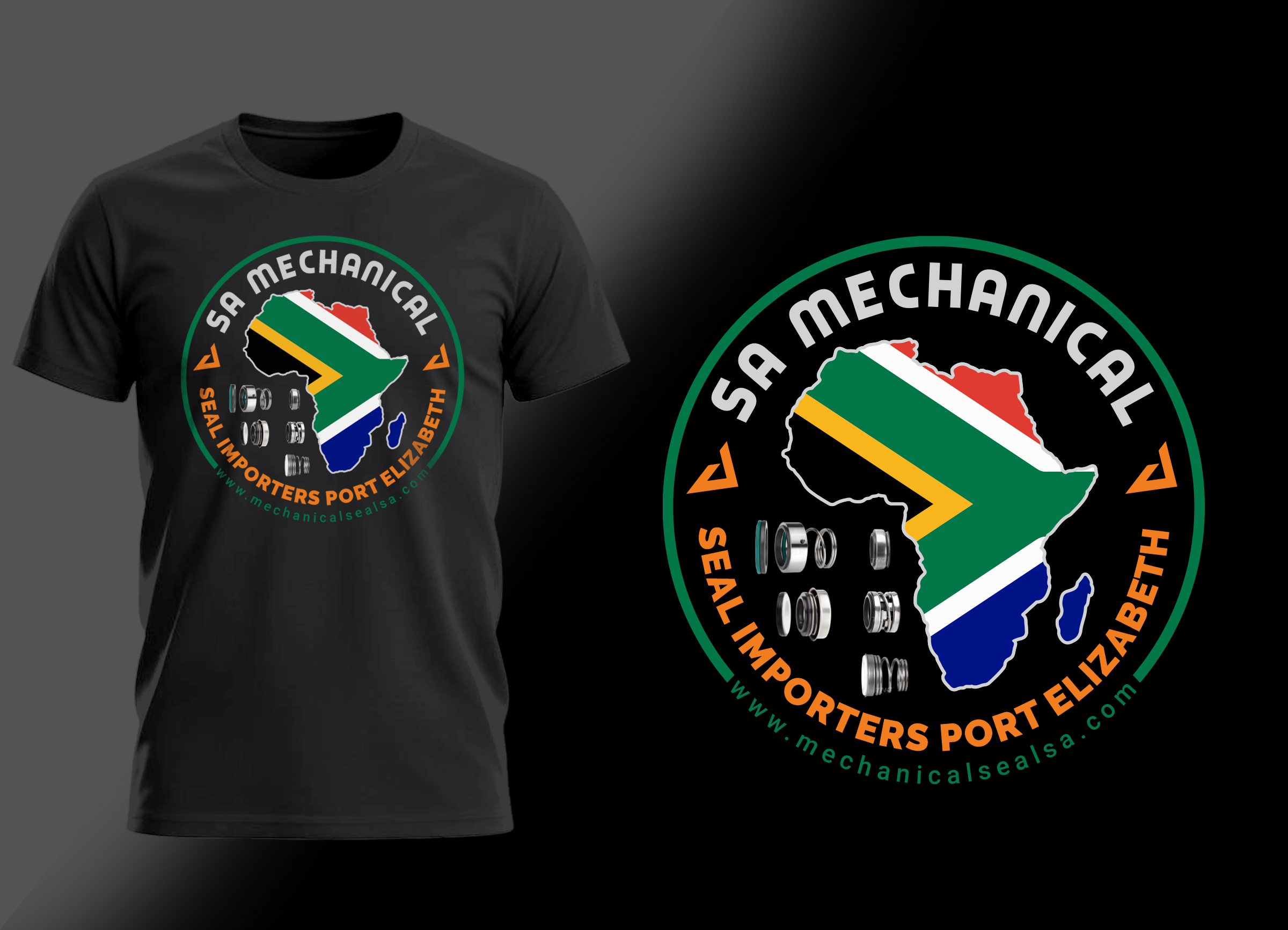 T-shirt Design by Karim Craft for sa mechanical seal importer pe | Design #35048910