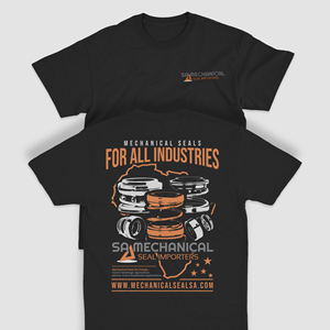 T-shirt Design by Pixeo Design for sa mechanical seal importer pe | Design: #35047452