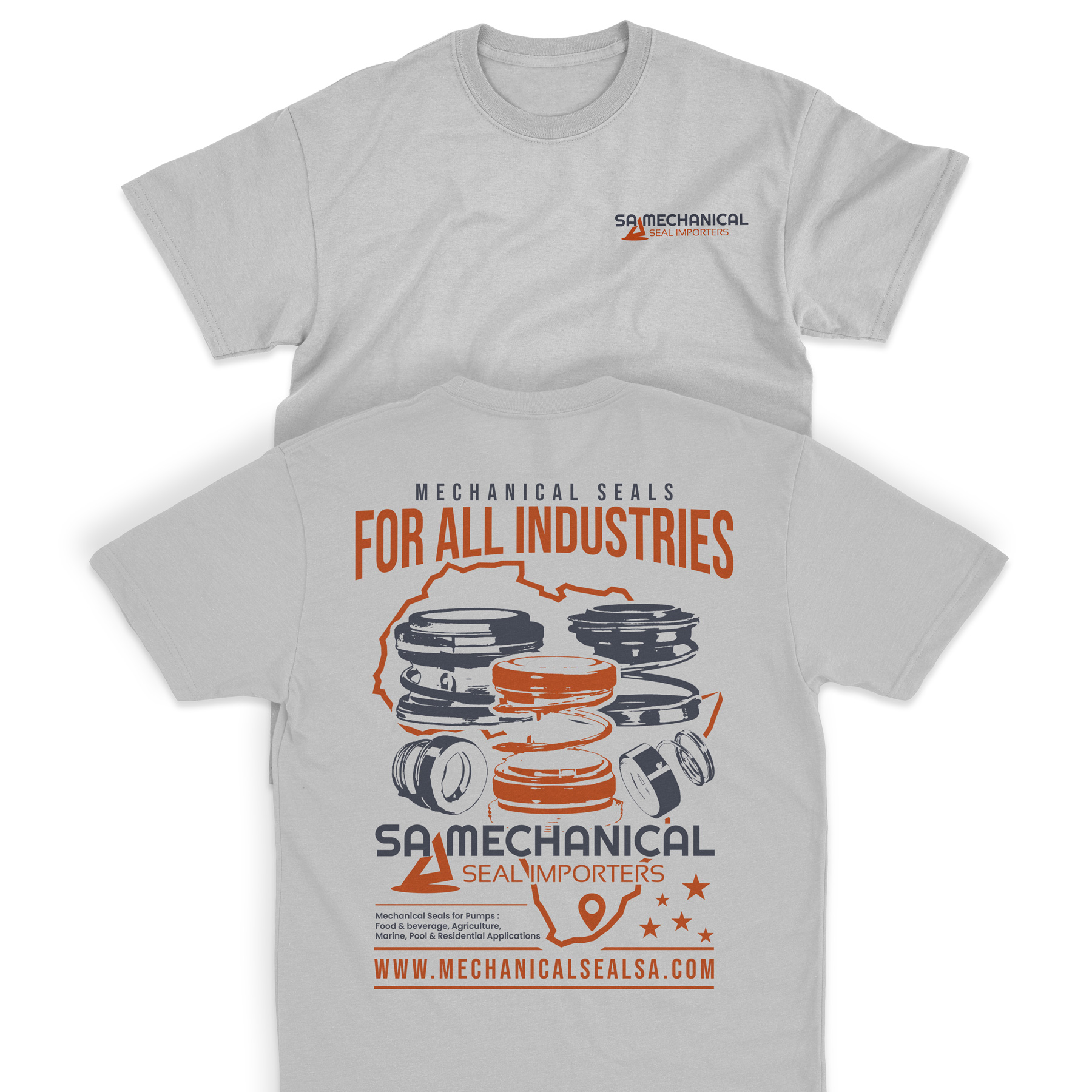 T-shirt Design by Pixeo Design for sa mechanical seal importer pe | Design #35048026