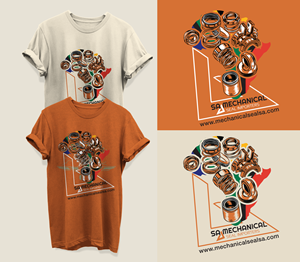T-shirt Design by Baraka Joe for sa mechanical seal importer pe | Design #35048506