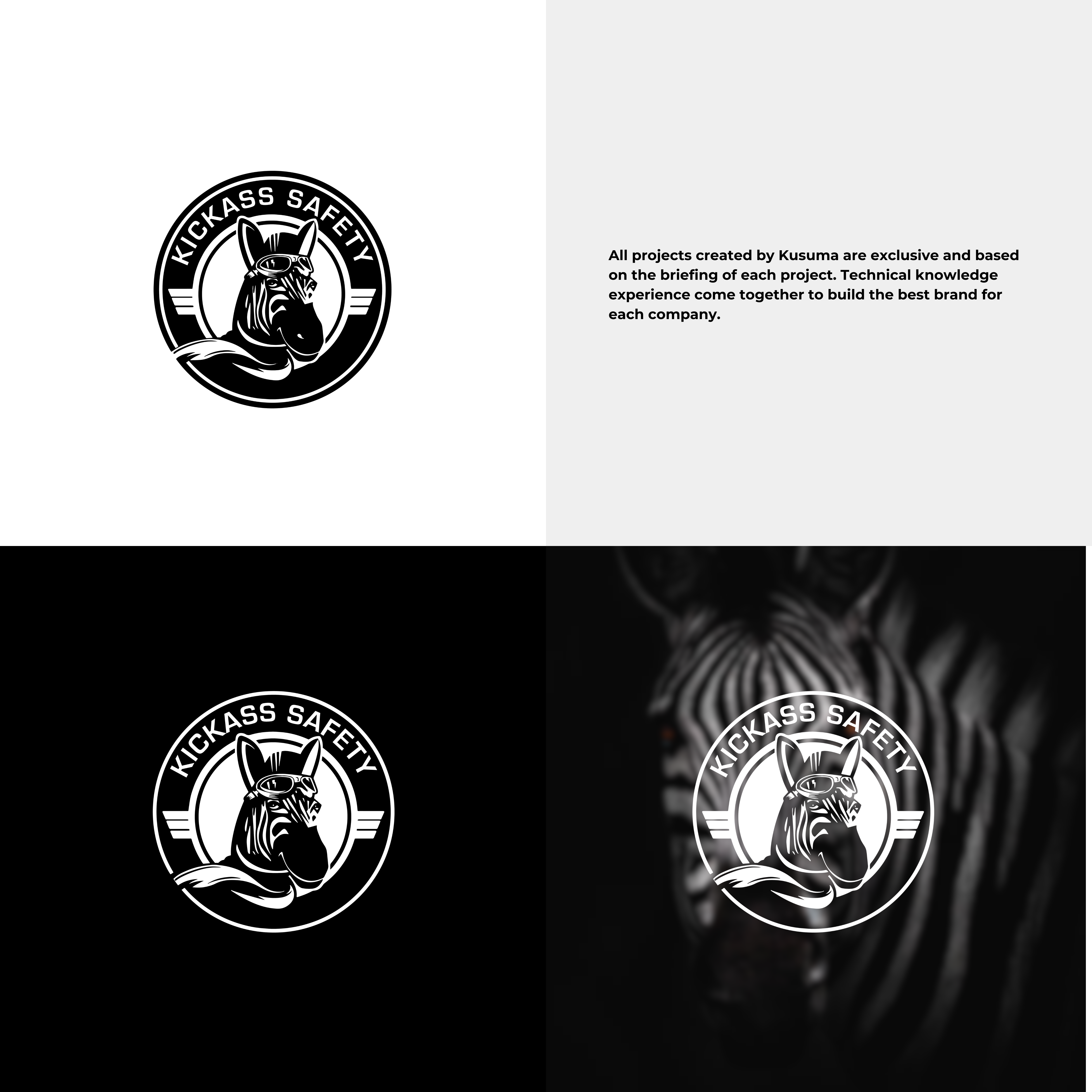 Logo Design by Kusuma Studio for Yuloji, LLC dba Safety Eight | Design #35052691