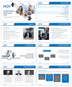 PowerPoint-Design von pb für Premier Venture Partners | Design: #35049885