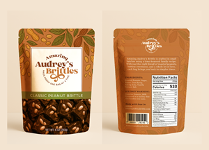 Packaging Design by Abdulmumin Imam for Amazing Audrey's Brittle | Design: #35073100