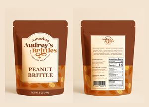 Packaging Design by Abdulmumin Imam for Amazing Audrey's Brittle | Design: #35073101
