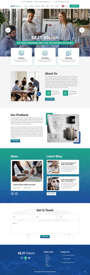Web Design by pb for this project | Design: #35055813