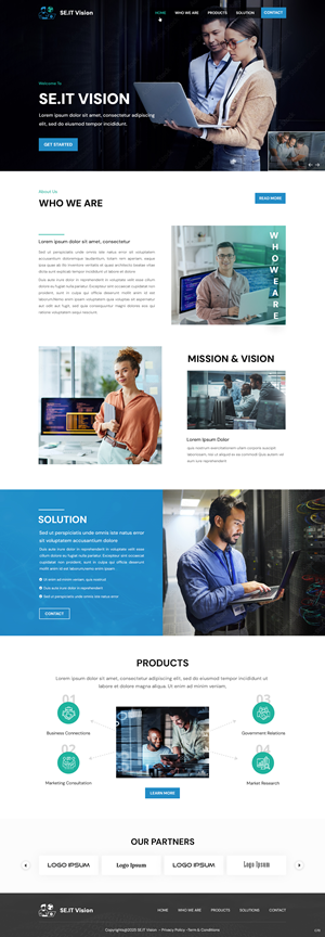 Web Design by pb for this project | Design: #35061090