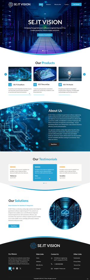 Web Design by pb for this project | Design: #35073929