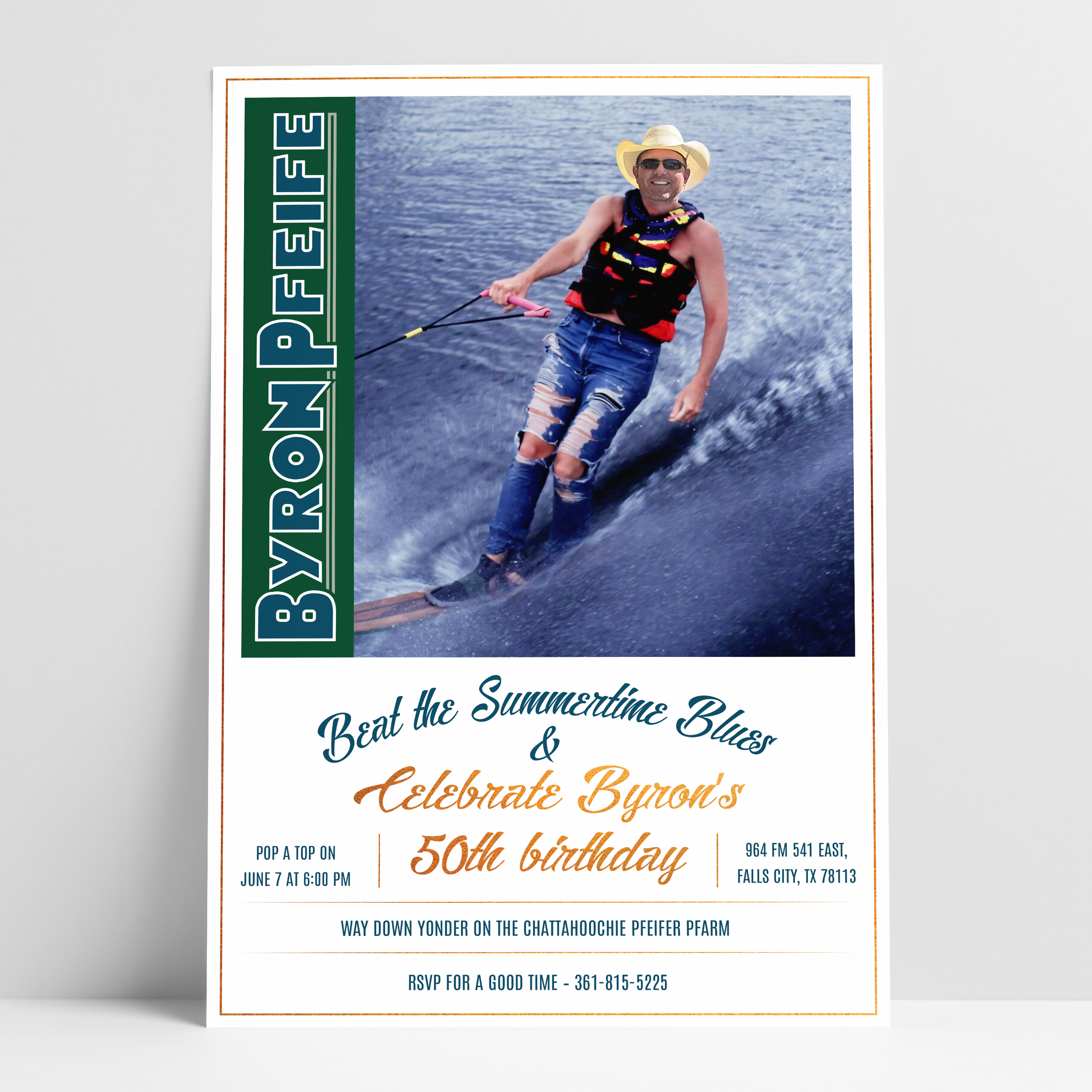 Invitation Design by Navisol Creatives for Kocurek Land Improvement, Inc | Design #35059625