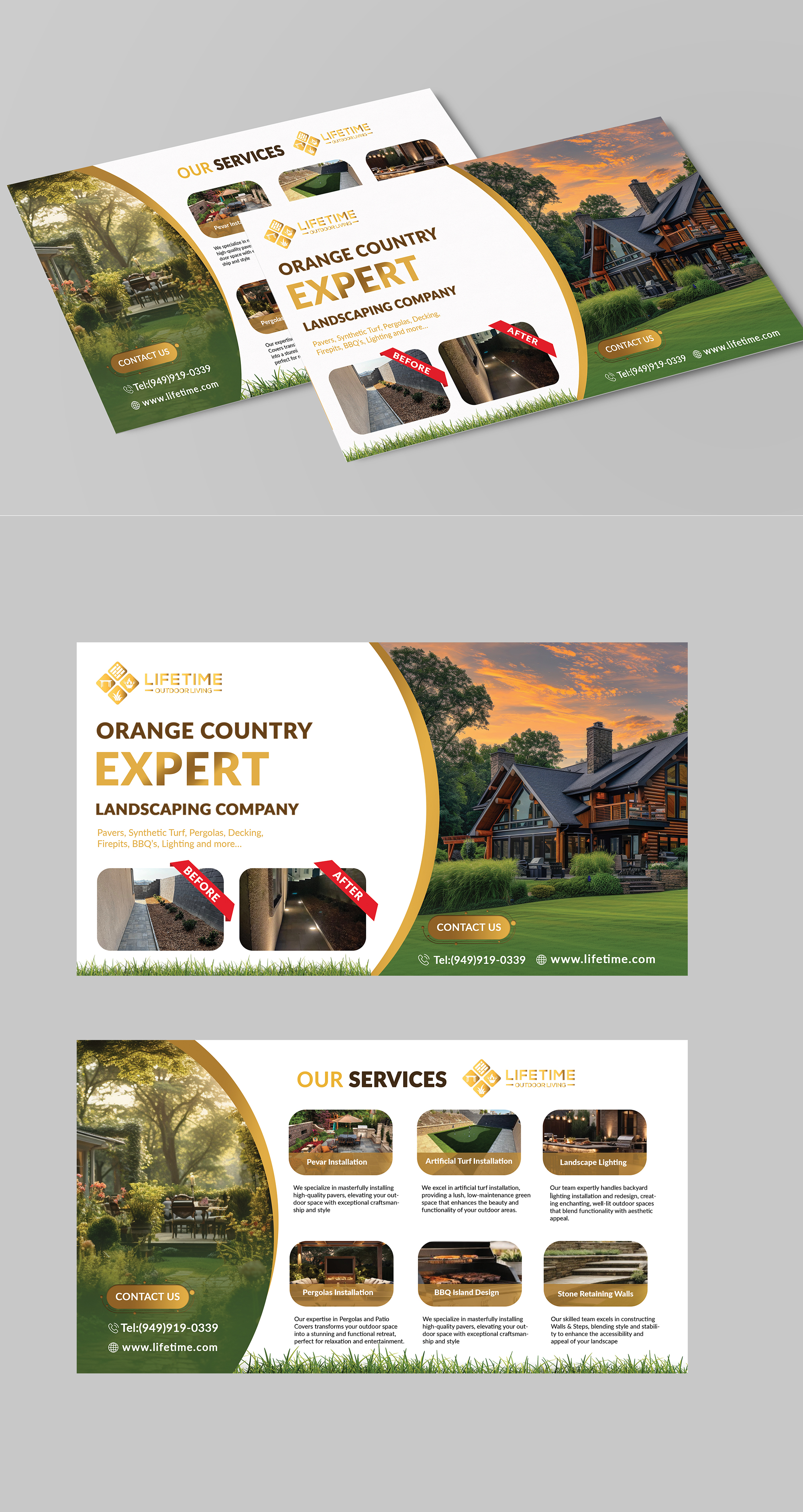 Flyer-Design von Design Motion für Lifetime Outdoor Living | Design #35077063