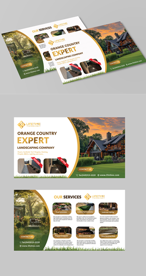 Flyer Design by Design Motion for Lifetime Outdoor Living | Design: #35077063