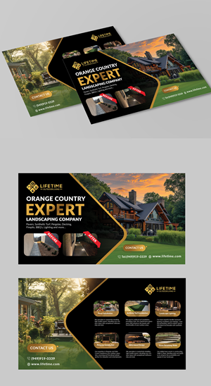 Flyer Design by Design Motion for Lifetime Outdoor Living | Design: #35082205