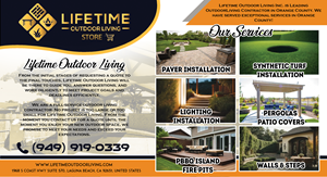 Flyer Design by JKIANN08 for Lifetime Outdoor Living | Design: #35069044