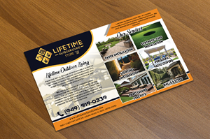 Flyer Design by JKIANN08 for Lifetime Outdoor Living | Design: #35069059